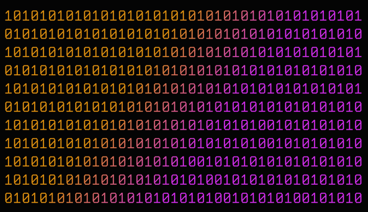 Binary code pattern